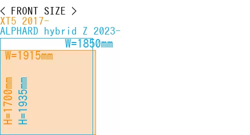 #XT5 2017- + ALPHARD hybrid Z 2023-
